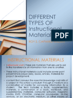 Instsructional Materials