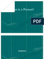 What is a Person