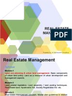 Real Estate Management Syllabus