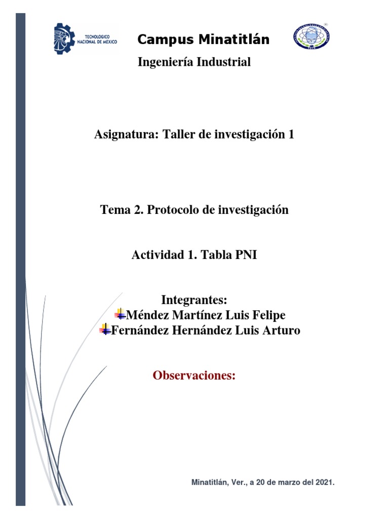 Tabla PNI | PDF | Ciencia y Tecnología | Informática y tecnología de la ...