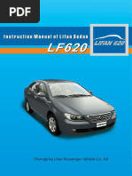 Lifan LF620 Sedan Instruction Manual