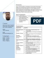 Coolfreecv Resume With Photo N