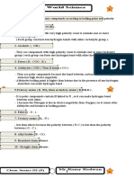 ملخص Arrangement of Organic Compounds فى Chemistry للصف الثالث-الامتحان التعليمى