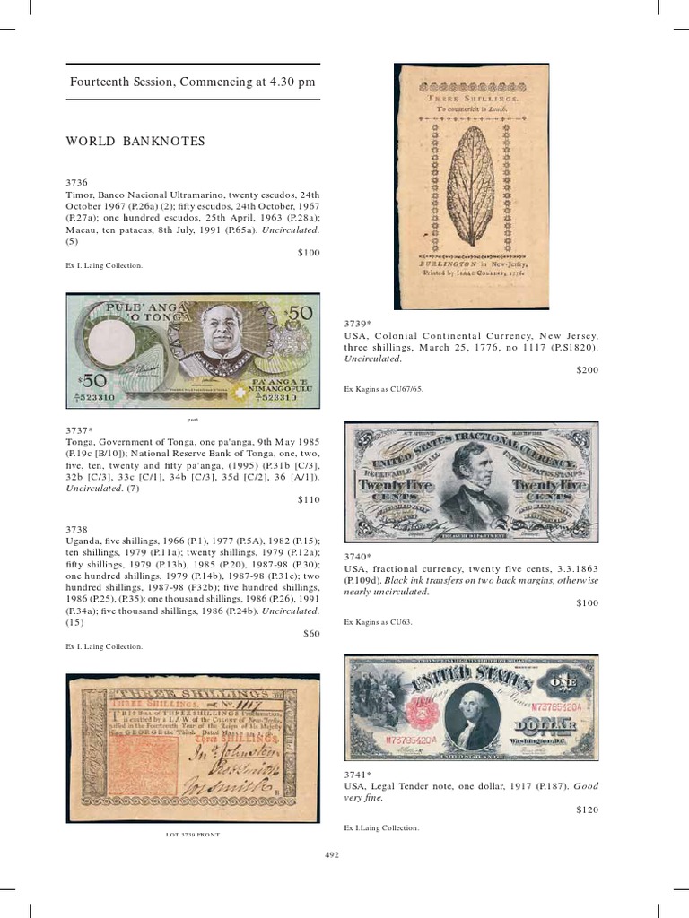 World Banknote Collectors' Guide | PDF | International Trade ...