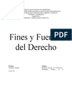 Fines y Fuentes Del Derecho