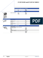 C1251N DC and C1251N 1000 V: Catalogue Numbers