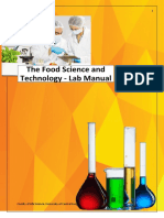 The Food Science and Technology - Lab Manual