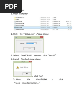 KX Cut Plugin for CorelDRAW Installation | PDF