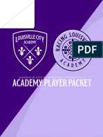 2021 Louisville City/Racing Louisville Academy Player Packet
