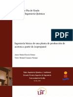 Producción de acetona a partir de isopropanol