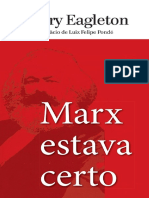 Terry Eagleton - Marx Estava Certo