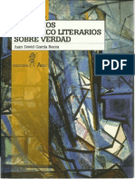 García Bacca. Tres Ejercicios Literario-filosóficos Sobre Verdad. Los Libros de El Nacional 2003