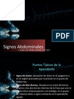 Signos Abdominales