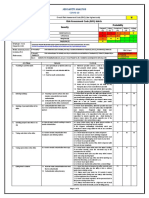 JOB SAFETY ANALYSIS FOR COVID 19 PREVENTIONJSA: 03-2020-01                                                                  Overall Risk Assessment Code (RAC) (Use highest code): M