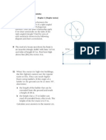 Topics: - Trigonometry and Geometry Homework Book SL Chapter 1 (Chapter Review)