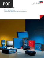 Cibano 500: 3-In-1 Test System For Medium-And High-Voltage Circuit Breakers