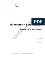 Allwinner H3 Datasheet Quad Core OTT Box