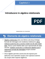 Cap2 Algebra Relationala