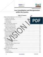 Post Independence Consolidation and Reor