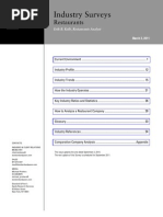 Download industry survey - restaurant 2011 by Christe Clarissa SN50245654 doc pdf