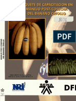 Manejo Postcosecha Banano Criollo