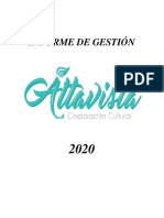 Informe de Gestion Del Año 2020