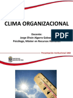 24 Sesión Clima Organizacional