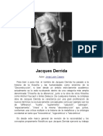 Jacques Derrida y Descartes