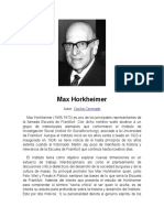 Max Horkheimer y David Hume