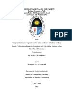 Comprension Lector Universitaria Universida San Antonio de Huamanga