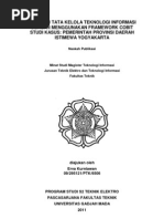 Download EVALUASI TATA KELOLA TI DENGAN MENGGUNAKAN FRAMEWORK COBIT STUDI KASUS PEMPROV DIY by Erva Kurniawan SN50246866 doc pdf