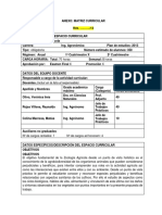 Matriz Curricular 2010