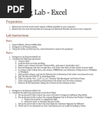 Learning Lab - Excel: Preparation