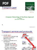 Transport Layer: Computer Networking: A Top Down Approach