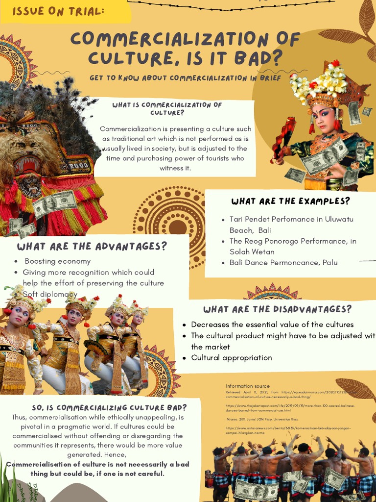 Commercialization of Culture | PDF | Economies | Culture (General)