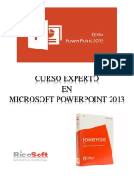 Microsoft PowerPoint Avanzado 2013