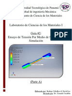 PARTE A. ENSAYO DE TENSIÓN POR MEDIO DE SOFTWARE