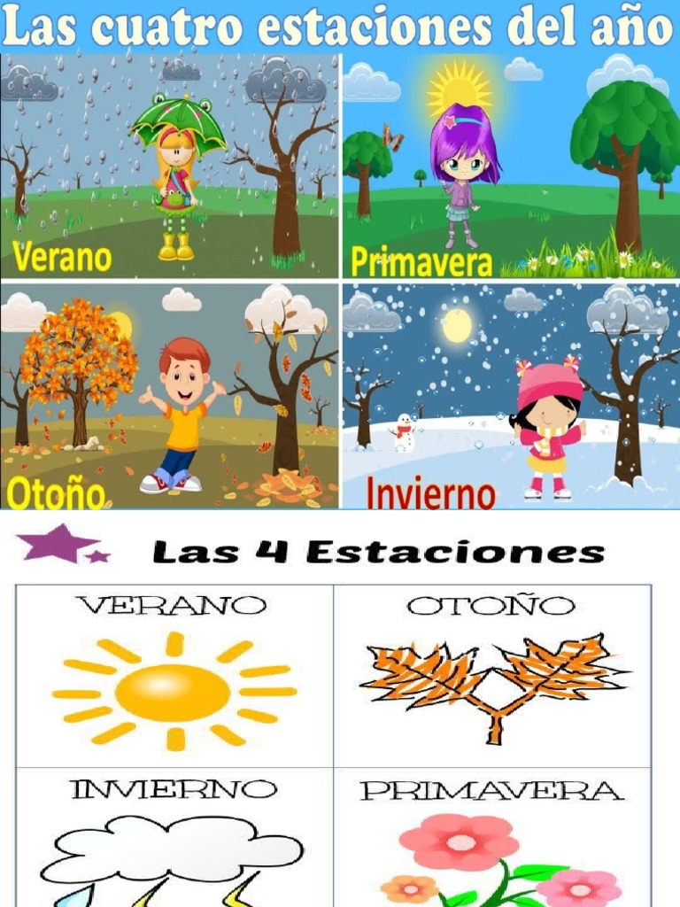 Estaciones Del Año. | PDF | Poesía, image size:768x1024
