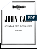 Cage Sonatas and Interludes for Prepared Piano