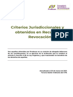 Compilacion Criterios Jurisdiccionales y Recurso de Revocacion Actualizada