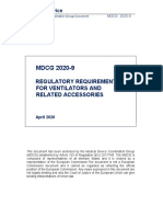 09 MDCG 2020-9 Regulatory Requirements For Ventilators and Reated Accessories