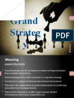 Grand Strategies Classification and Types
