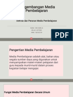 Pengembangan Media Pembelajaran