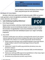 Rangkuman Materi Kondisi Dan Sistem Politik Serta Ekonomi Indonesia Masa Reformasi