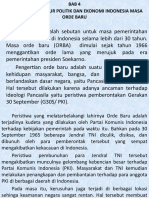 Rangkuman Materi Sistem Dan Struktur Politik Dan Ekonomi Indonesia Masa Orde Baru