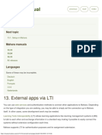 13 External Apps Via LTI - Mahara 1910 Manual