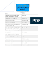 IMovie 2020 PDF Guide