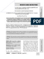 Comentarios Ley 31131 - Ley Eliminación Del Cas - Autor José María Pacori Cari
