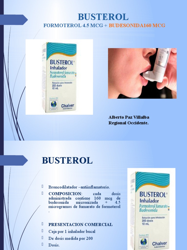 Charla Busterol | PDF | Drogas | Medicina CLINICA