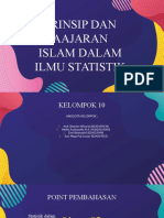 Kelompok 10 AIK - Prinsip Dan Ajaran Islam Dalam Ilmu Statistik